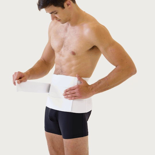 Ceinture abdominale 3 bandes réglables - 22cm AB3S3