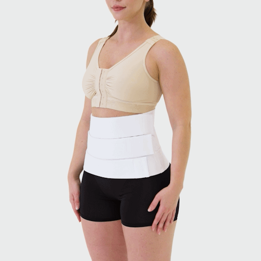 Ceinture abdominale 3 bandes réglables - 22cm AB3S3