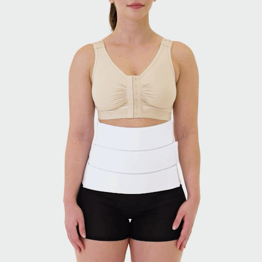 Ceinture abdominale 3 bandes réglables - 22cm AB3S3