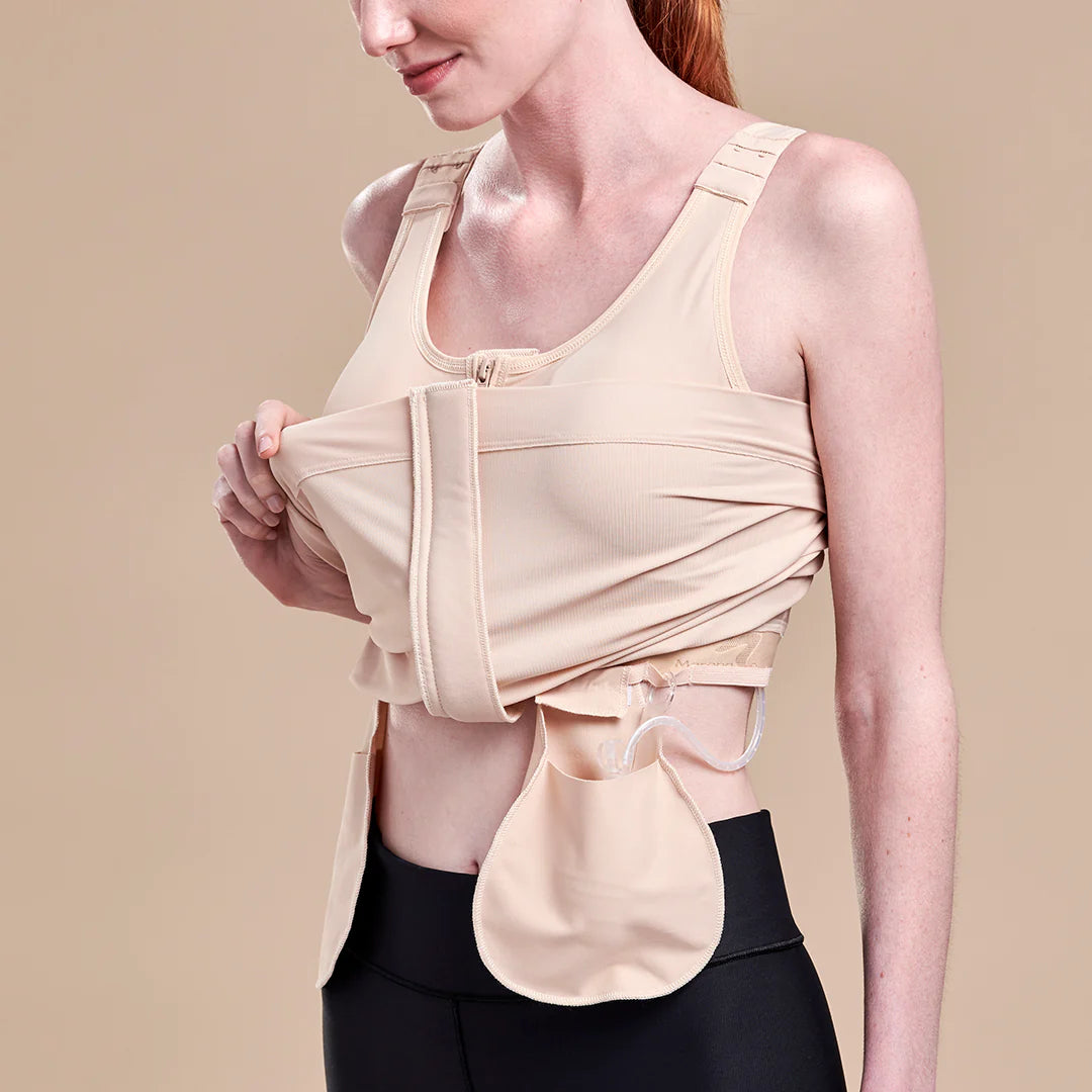 Caress™ – Camisole Post-Mastectomie avec Gestion des Drains - CAR-815P-LP-11