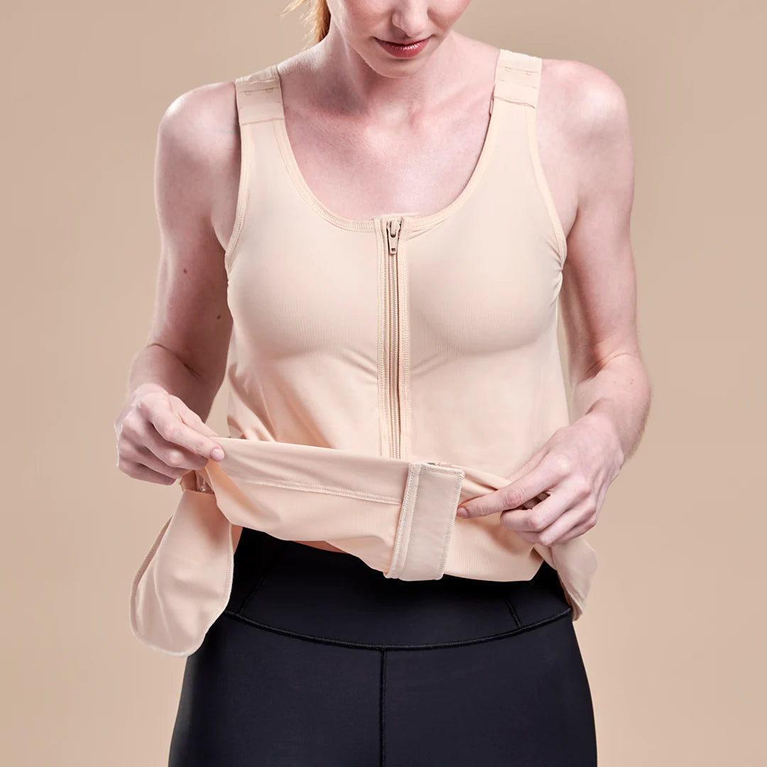 Caress™ – Camisole Post-Mastectomie avec Gestion des Drains - CAR-815P-LP-11