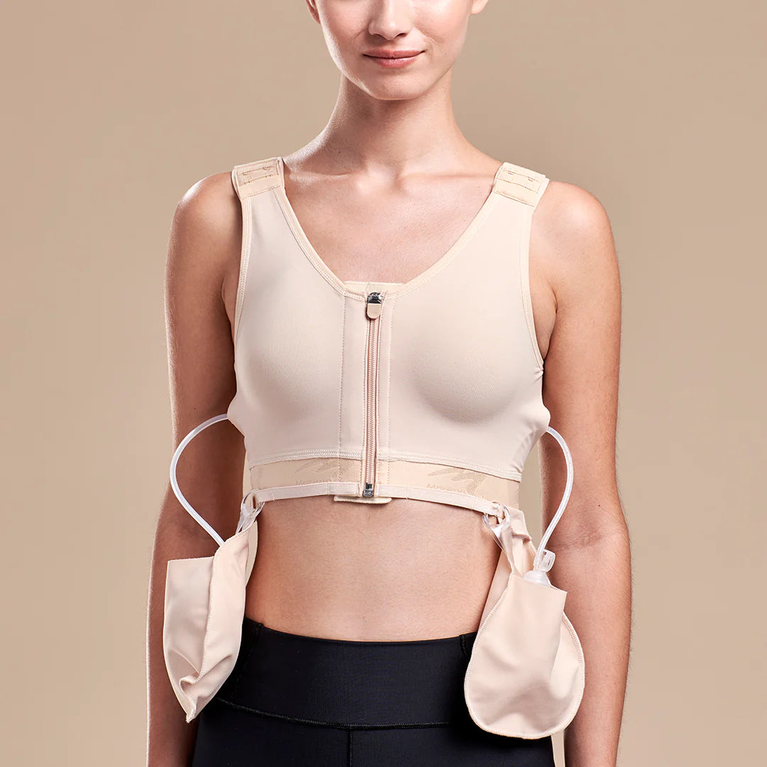 Soutien-gorge breveté FlexFit™ pour la gestion des poches de drainage - B19